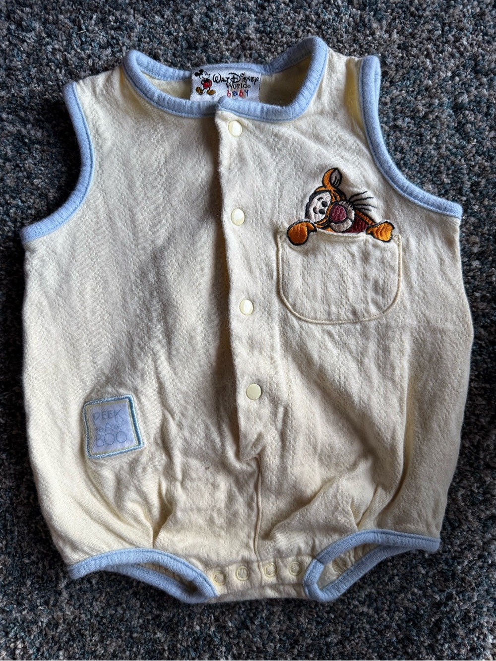 Vintage Walt Disney World Baby romper 6 months